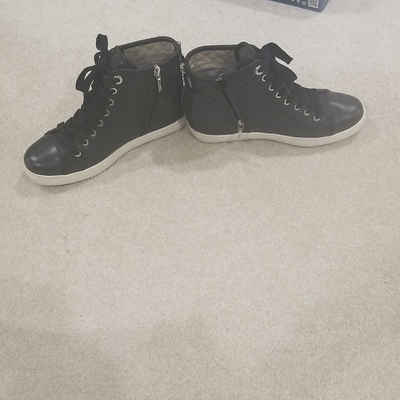 Black ankle Geox Natural Leather Active breathable shoes  Size 8. Italian parent - Picture 7 of 10